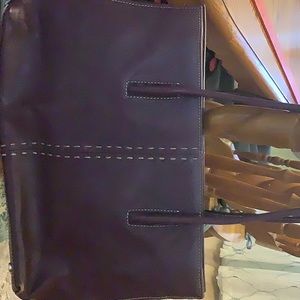 Leather shoulder bag. Wilson leather. Used but in good condition.